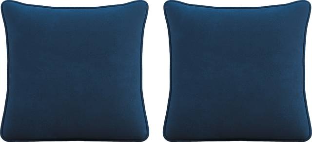 Sun Sorreo Denim Indoor/Outdoor Accent Pillow, Set of Two - Thumbnail - Image 1