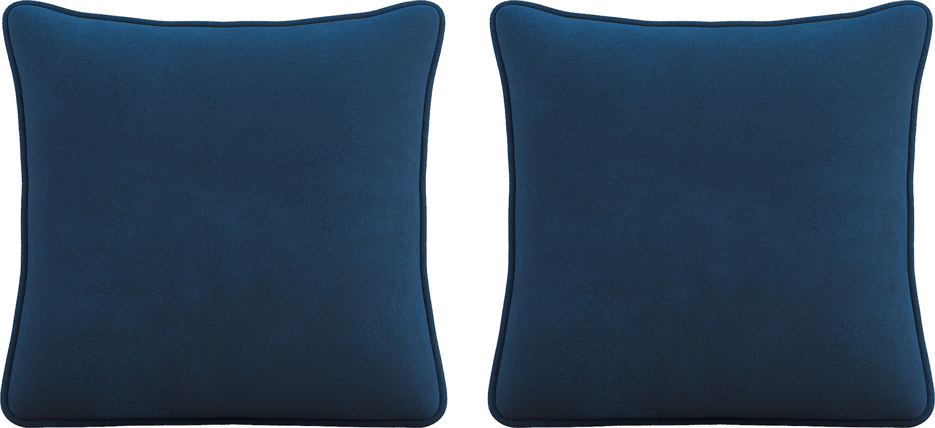 Sun Sorreo Denim Indoor/Outdoor Accent Pillow, Set of Two - Image 1
