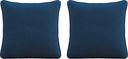 Sun Sorreo Denim Indoor/Outdoor Accent Pillow, Set of Two