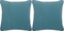 Sun Sorreo Teal Indoor/Outdoor Accent Pillow, Set of Two