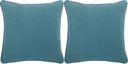Sun Sorreo Teal Indoor/Outdoor Accent Pillow, Set of Two