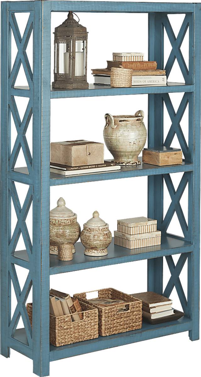 Sun Valley Blue Room Divider - Thumbnail - Image 1