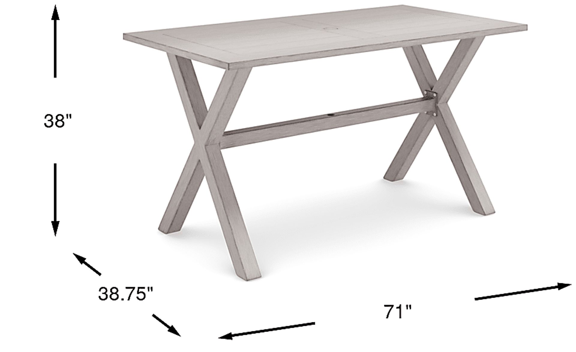 Dimension Image. Please refer to the Dimension Tab on this page for dimension details.