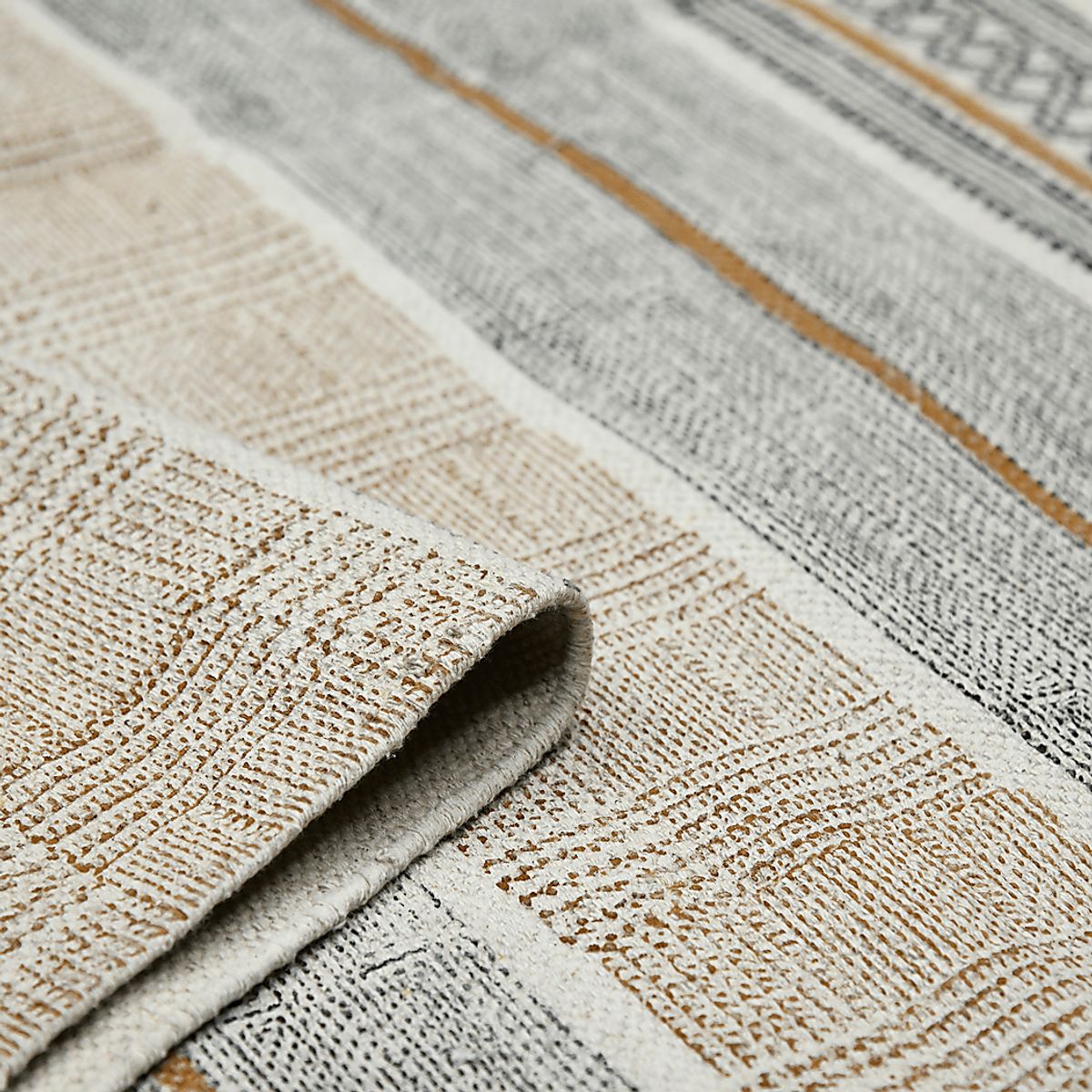 Sunair Brown Cotton Fabric Rugs | Rooms to Go