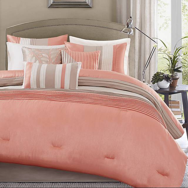 Sunayra Coral 7 Pc King Comforter Set - Thumbnail - Image 2