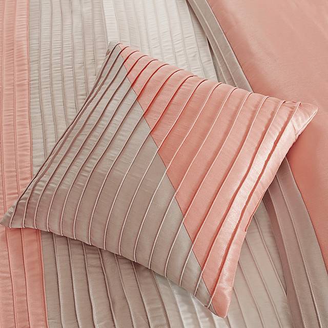 Sunayra Coral 7 Pc Queen Comforter Set - Thumbnail - Image 3