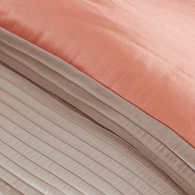 Sunayra Coral 7 Pc Queen Comforter Set - Thumbnail - Image 5