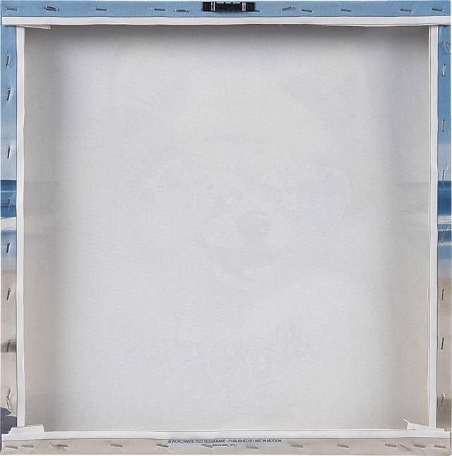 Sunbathing Pomeranian Blue Wall Decor - Thumbnail - Image 6