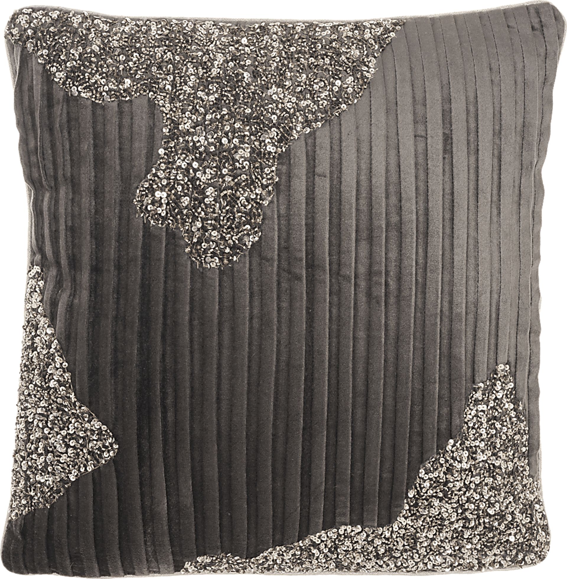 Sunbeam Charcoal Accent Pillow - Image 1