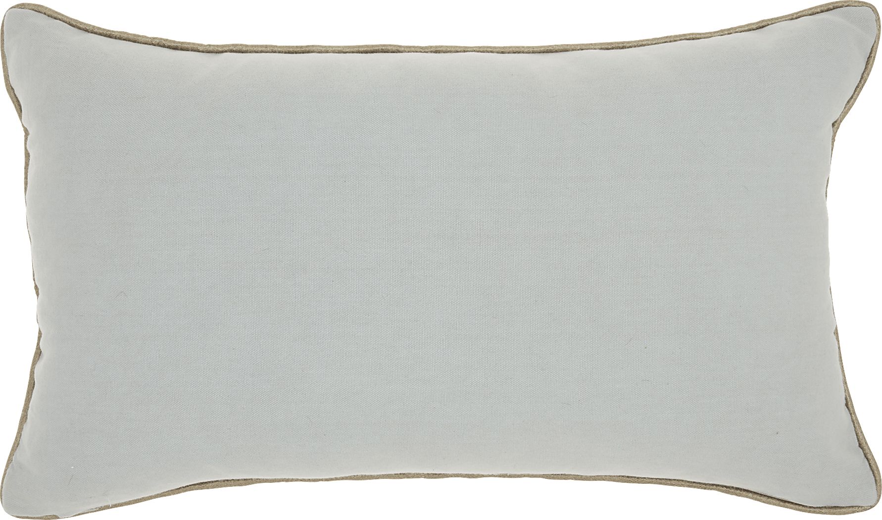Sunbeam Gray Lumbar Pillow