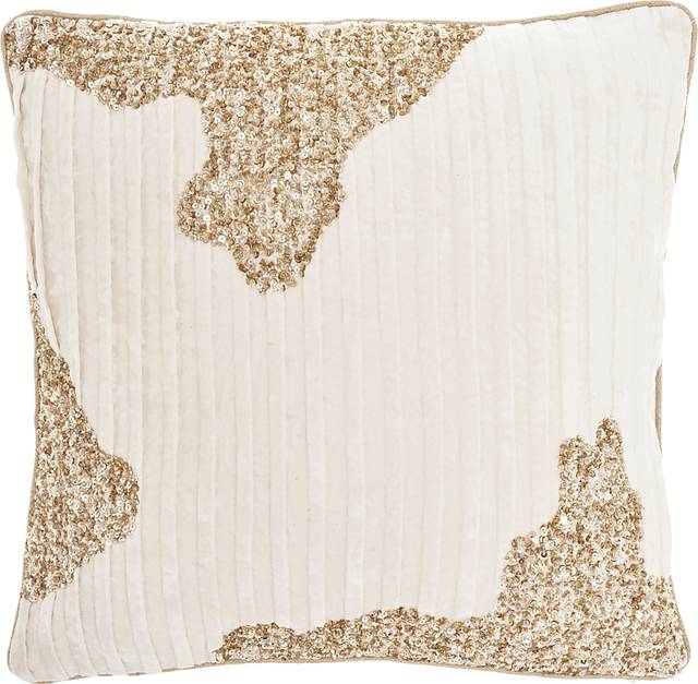 Sunbeam Ivory/Gold Accent Pillow - Thumbnail - Image 1