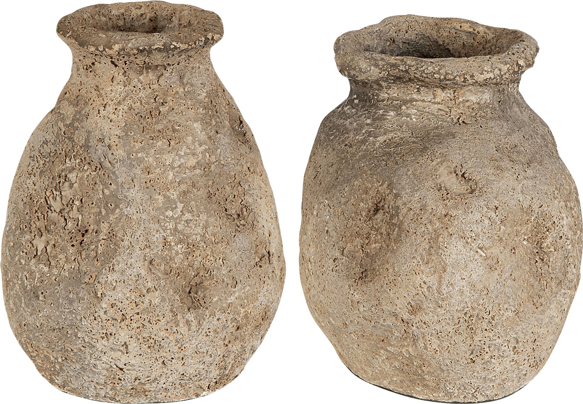 Sunbit Brown Vase, Set of 2 - Image 5