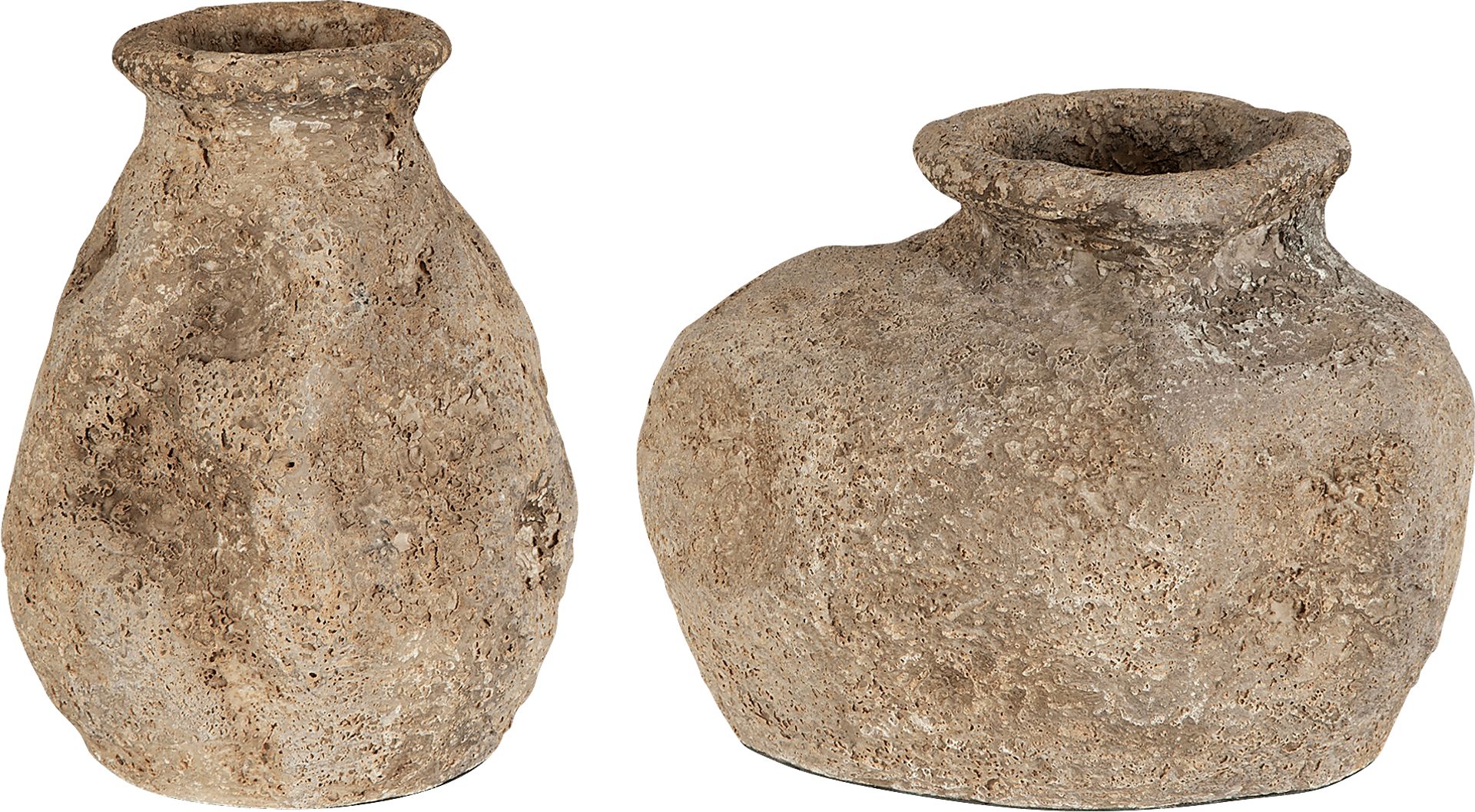 Sunbit Brown Vase, Set of 2 - Image 6