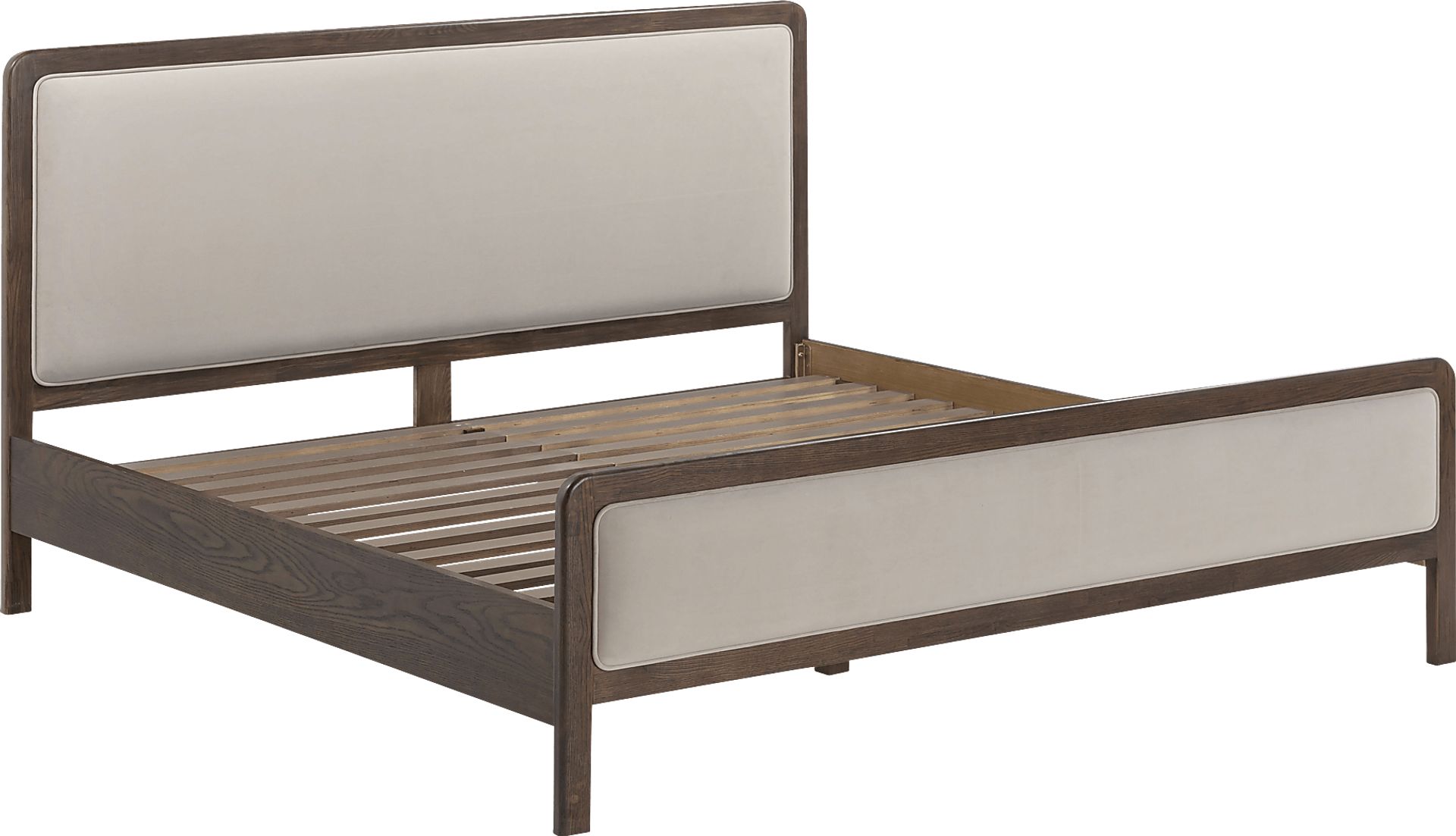 Suncier Taupe King Bed - Image 5