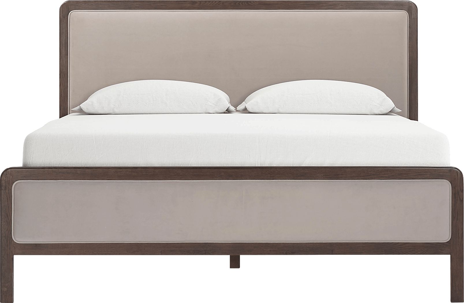 Suncier Taupe King Bed