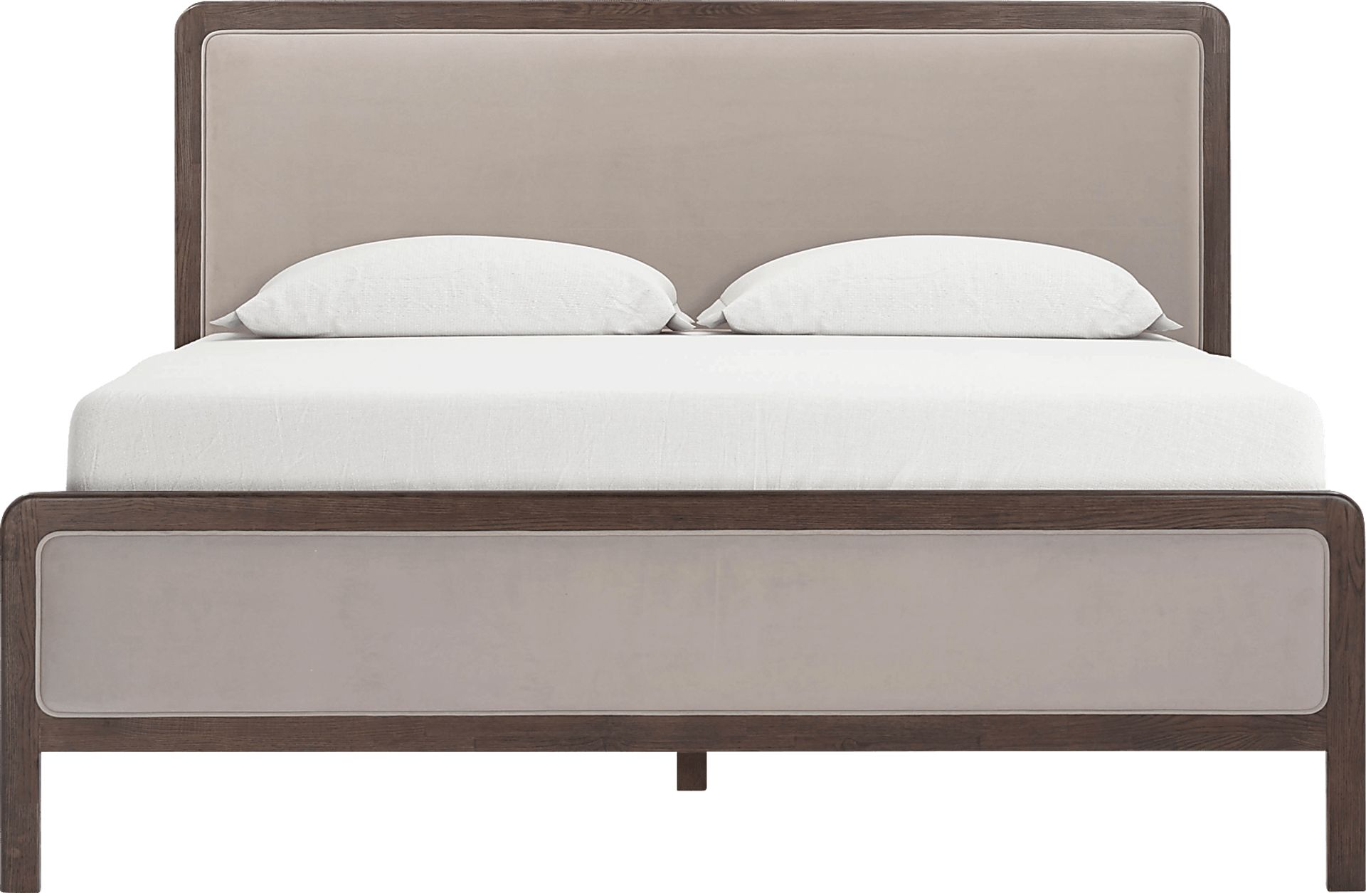 Suncier Taupe King Bed - Image 1