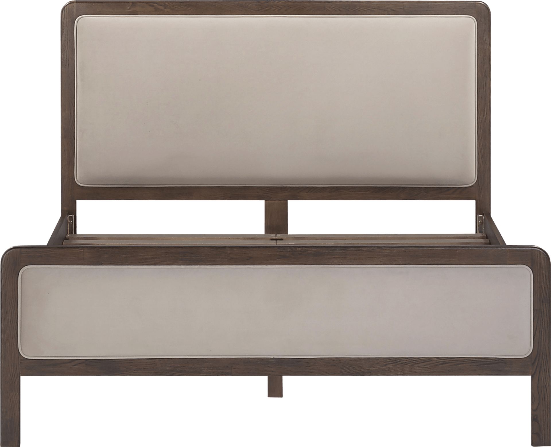 Suncier Taupe Queen Bed - Image 3