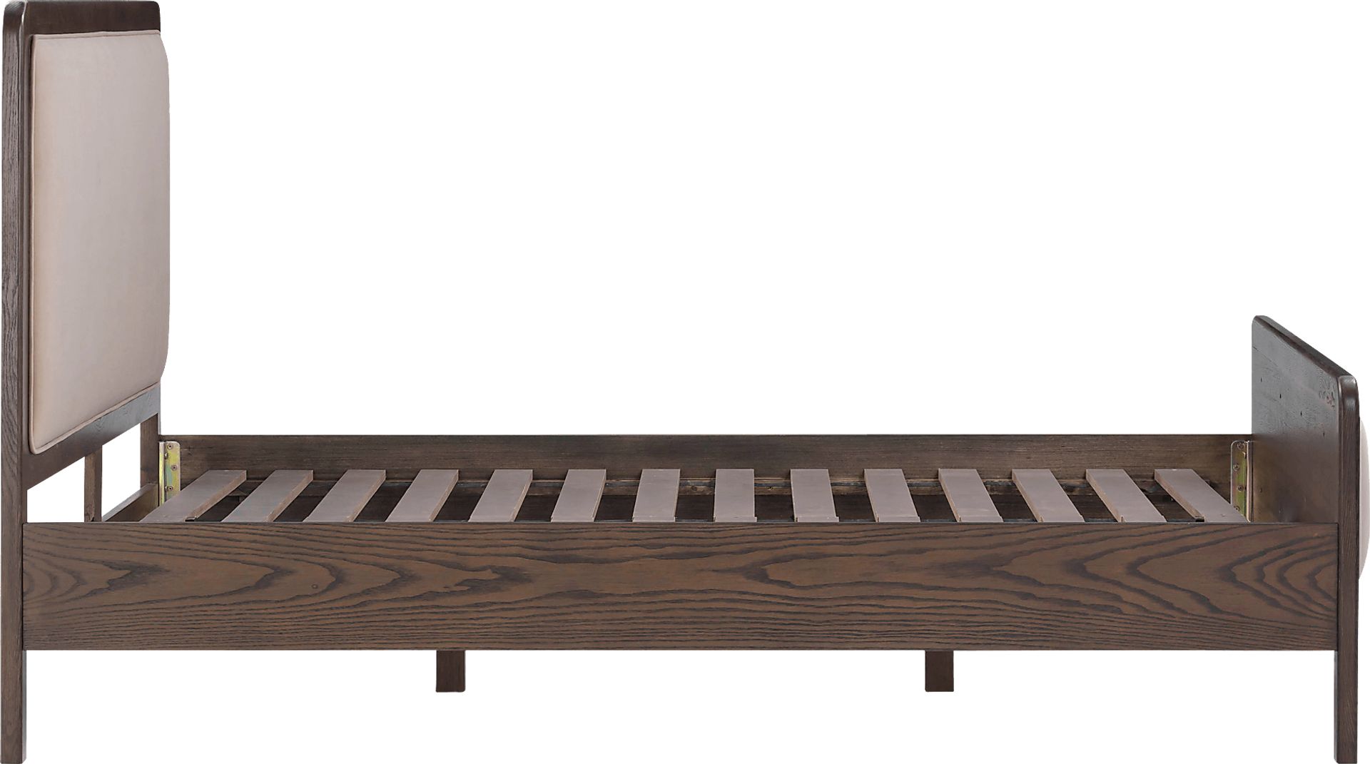 Suncier Taupe Queen Bed - Image 4