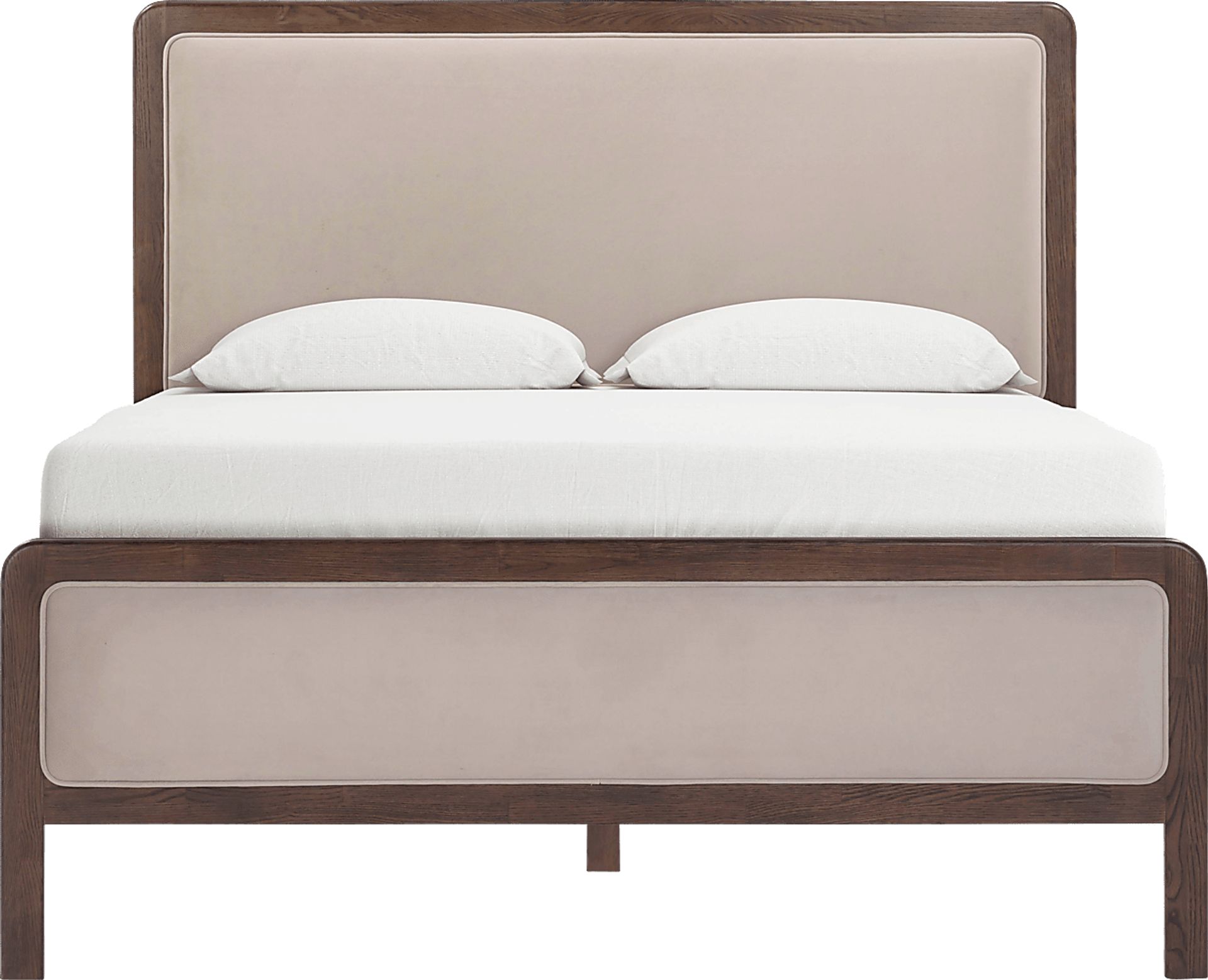 Suncier Taupe Queen Bed - Image 1