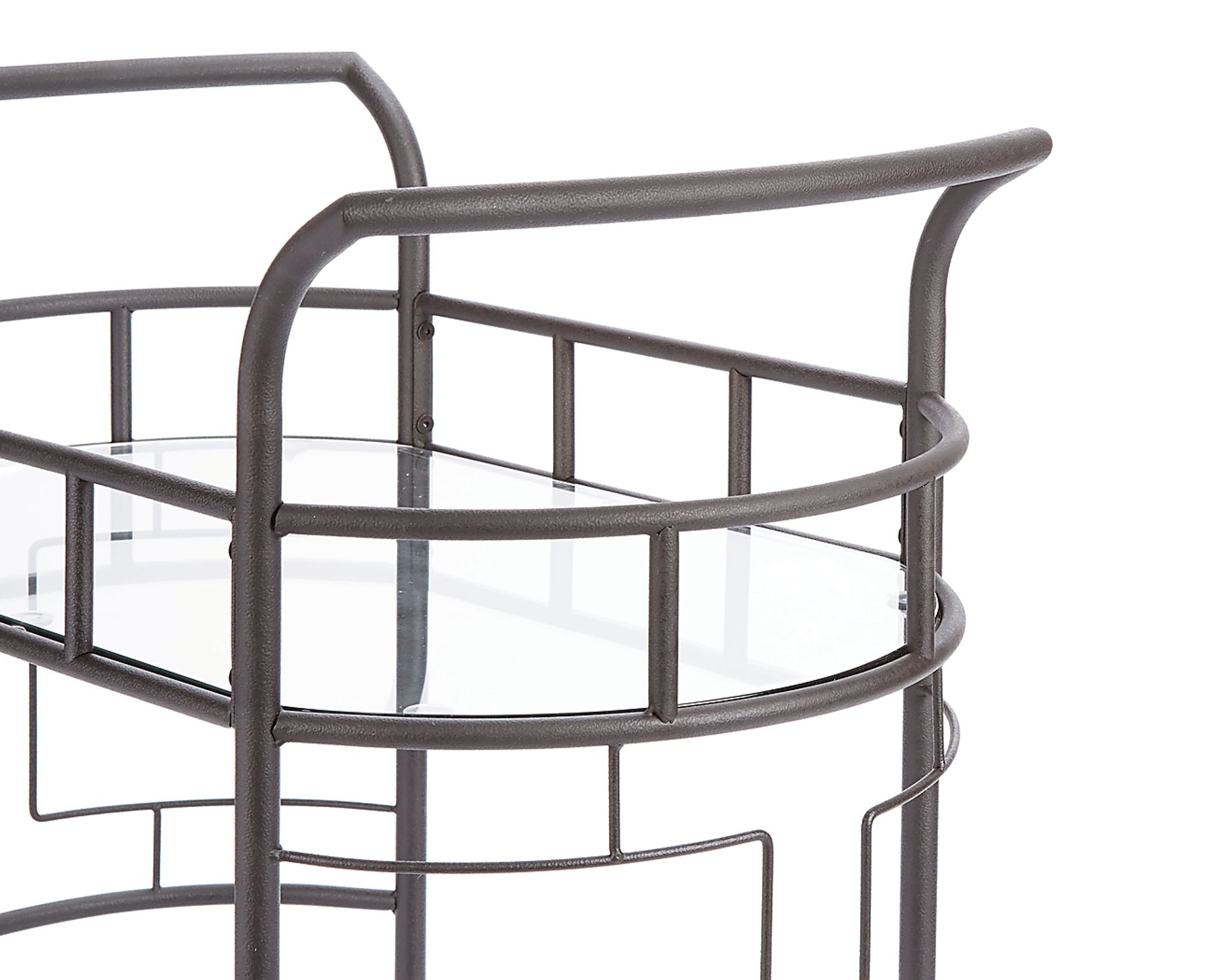 Sunderland Bronze Bar Cart - Image 3