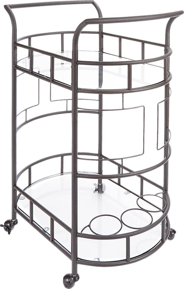 Sunderland Bronze Bar Cart - Thumbnail - Image 1