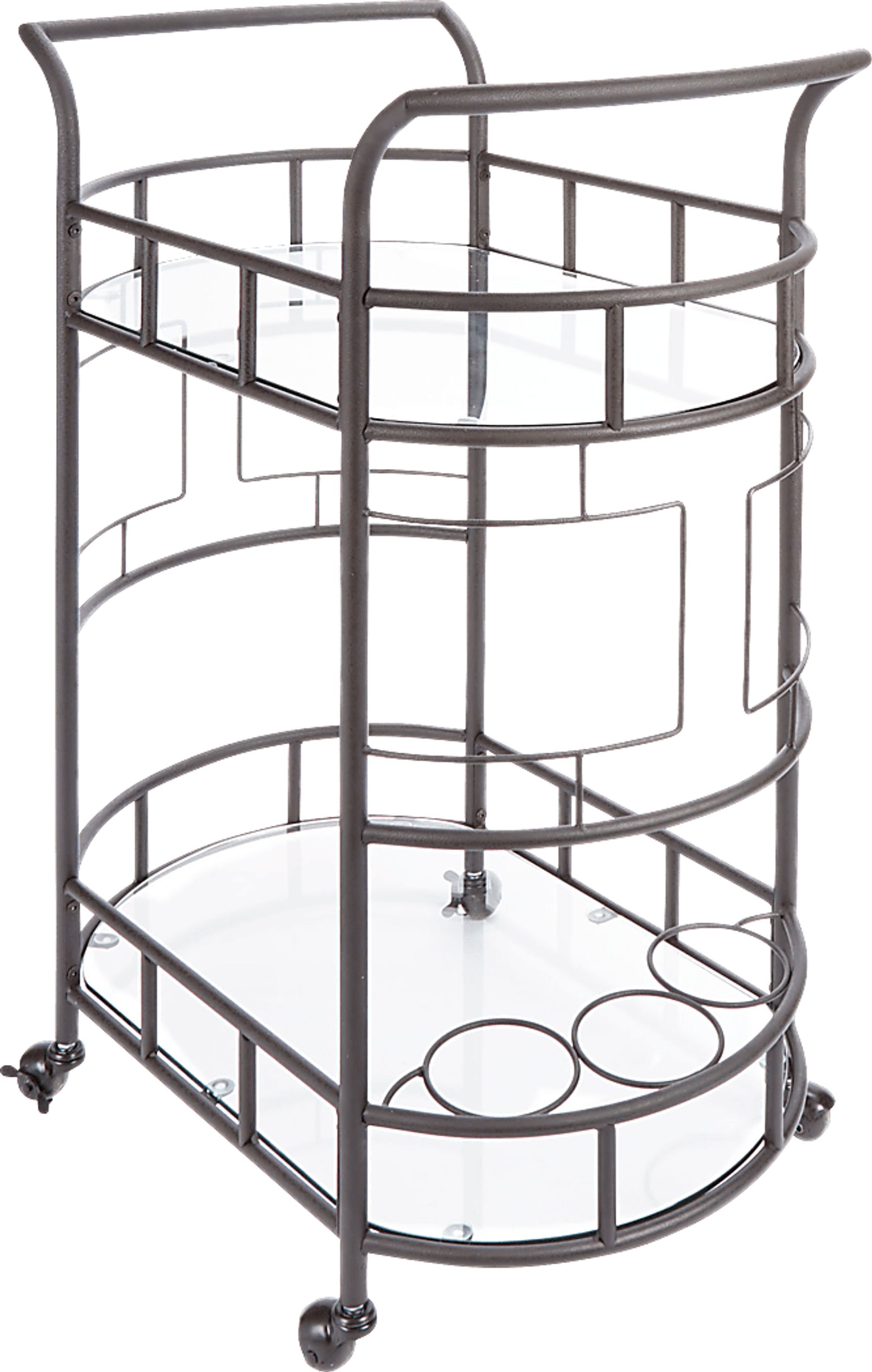 Sunderland Bronze Bar Cart - Image 1