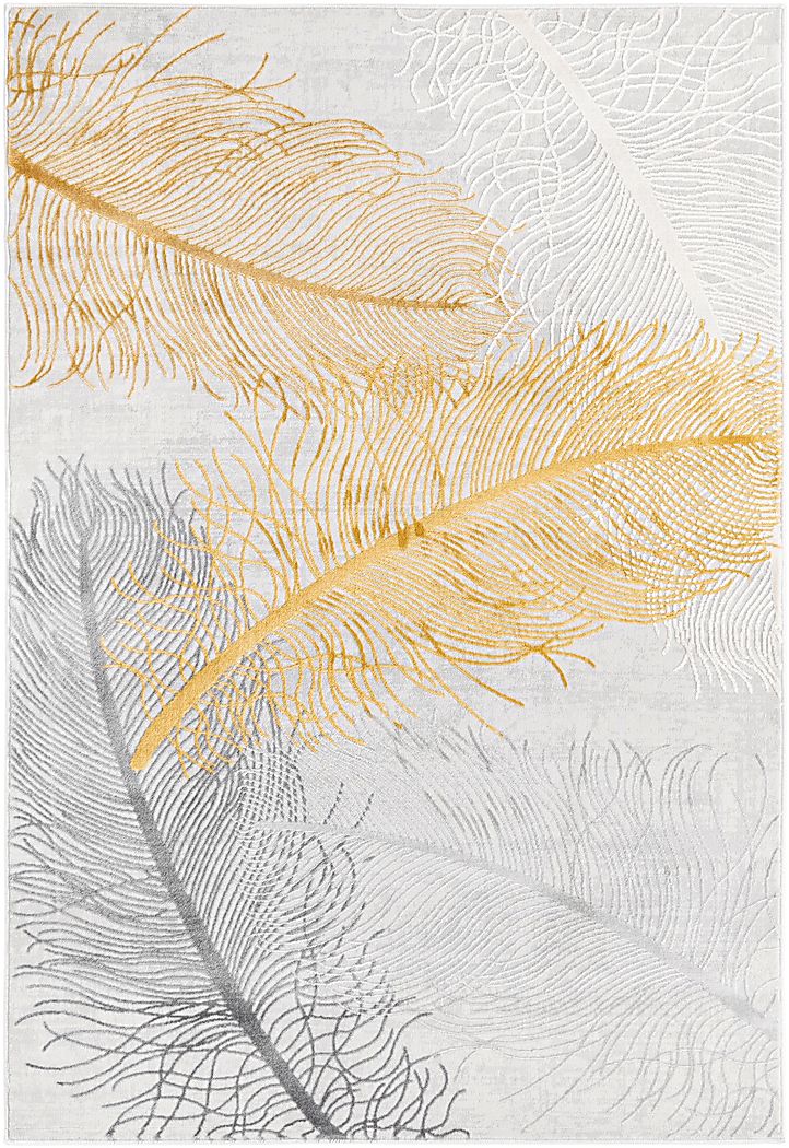 Sundus Yellow 6' x 9' Rug