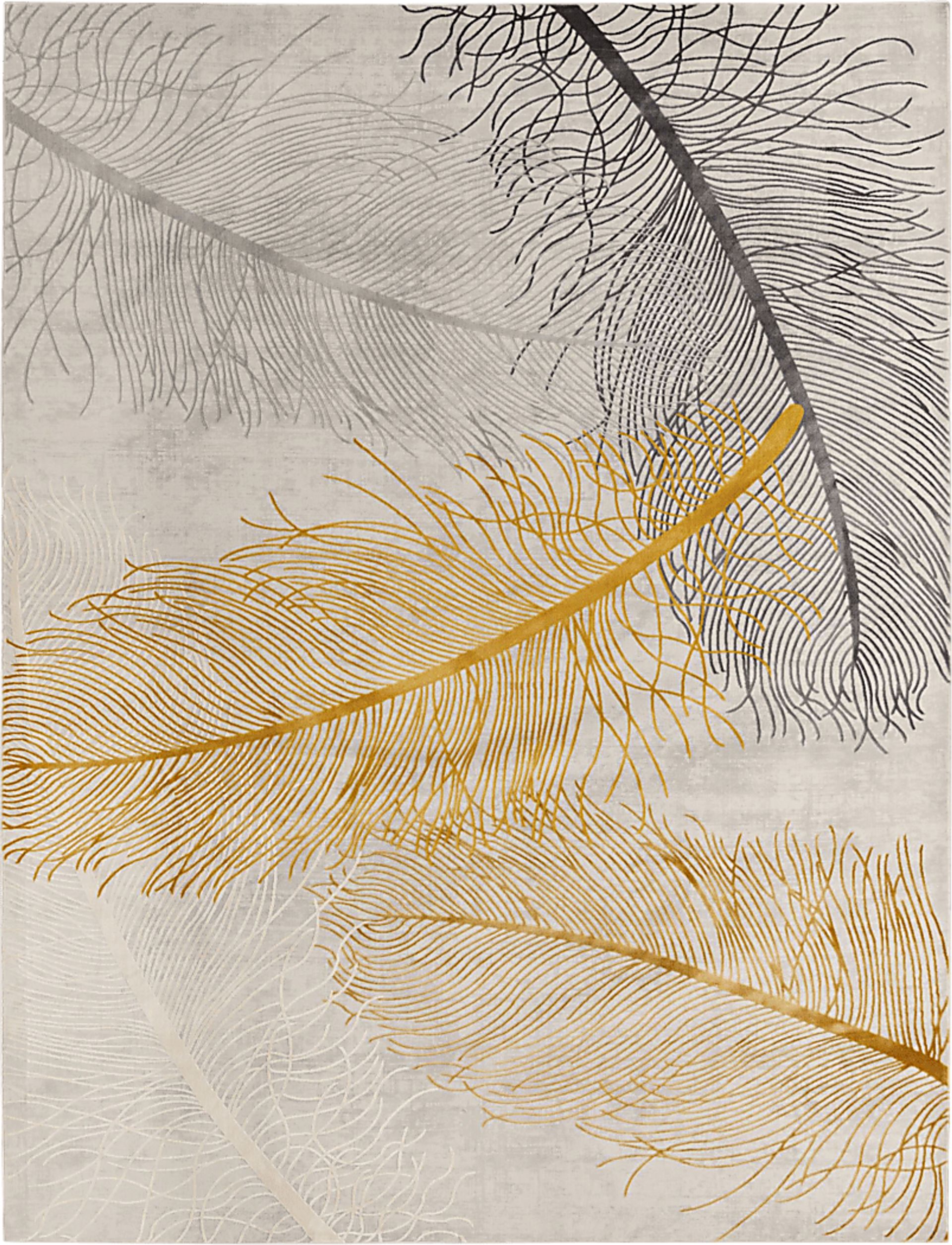 Sundus Yellow 9' x 12' Rug - Image 1