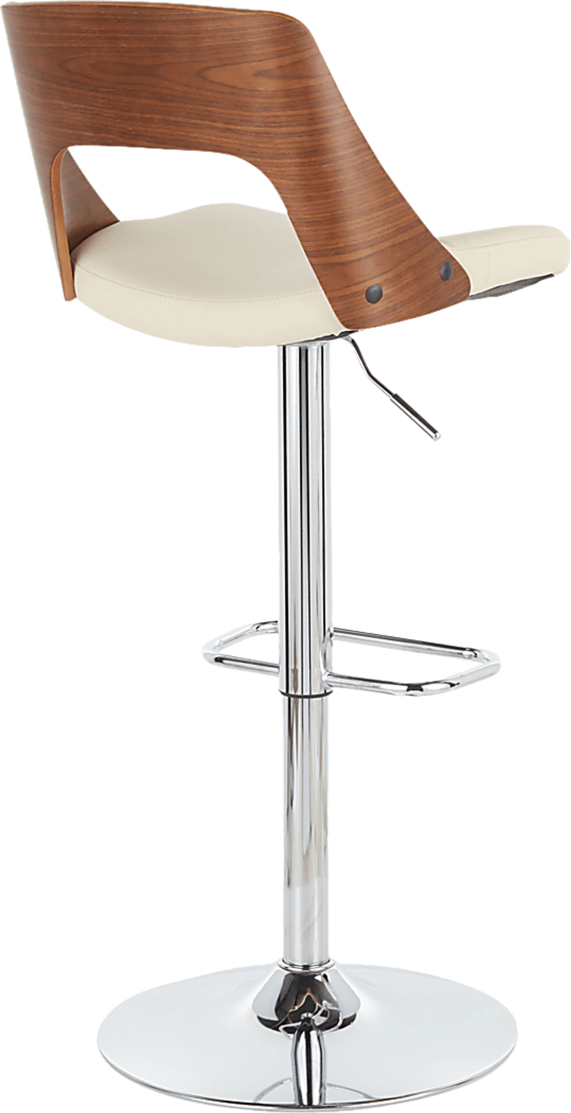 Sunerest Cream Adjustable Barstool, Set of 2 - Image 5