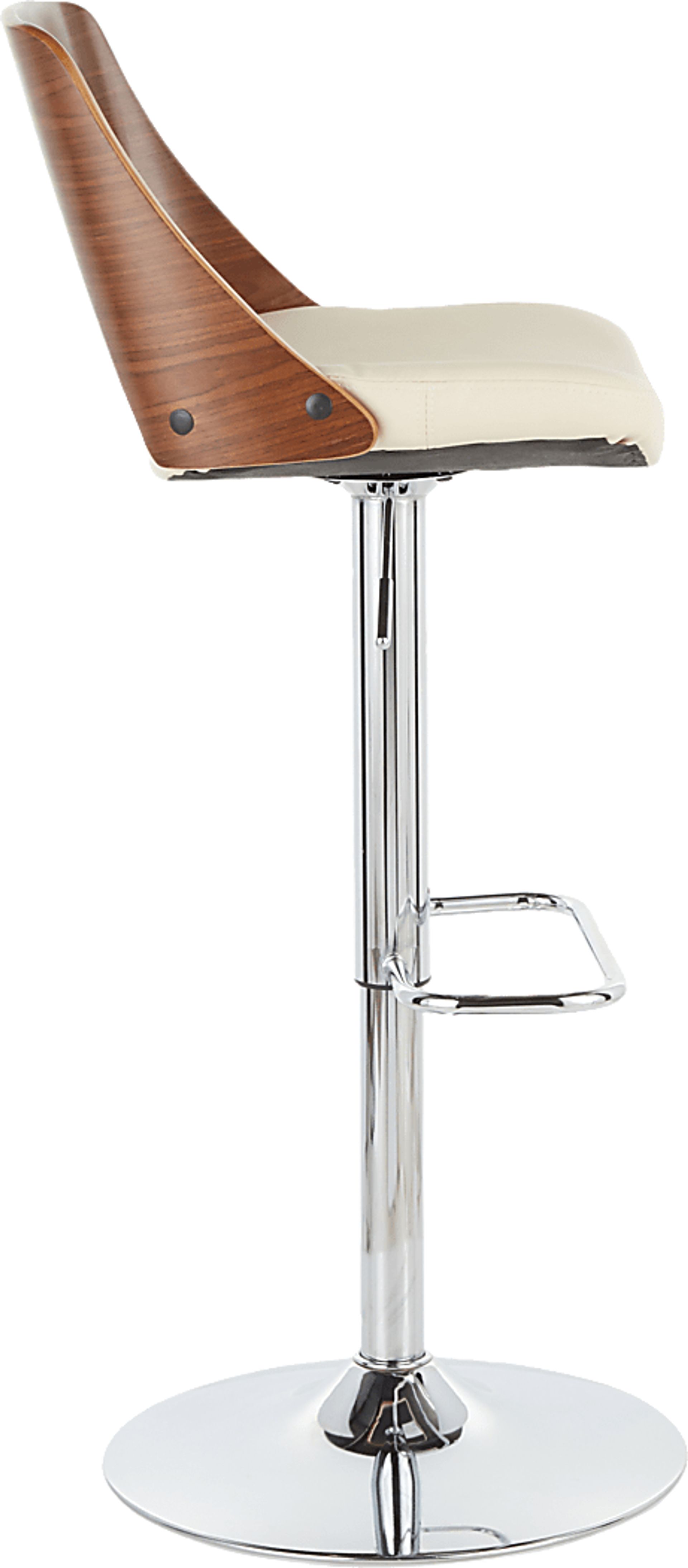 Sunerest Cream Adjustable Barstool, Set of 2 - Image 6