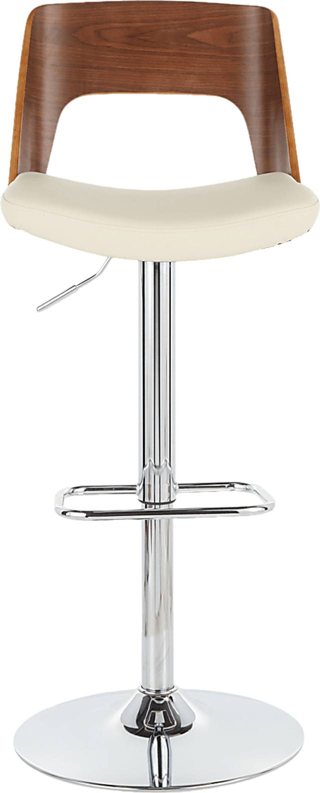 Sunerest Cream Adjustable Barstool, Set of 2 - Thumbnail - Image 9