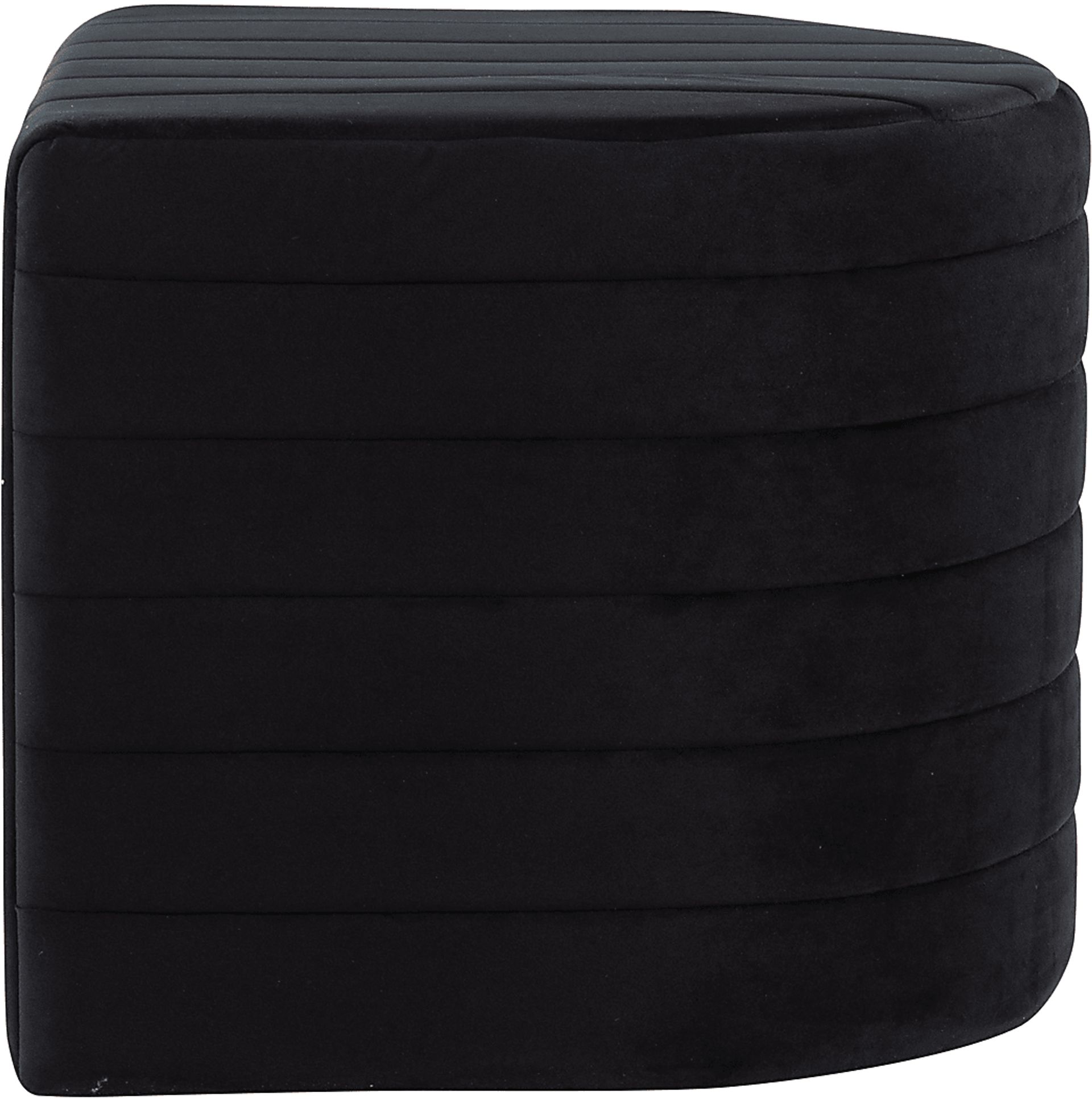 Sunhillow Black Ottoman - Image 2