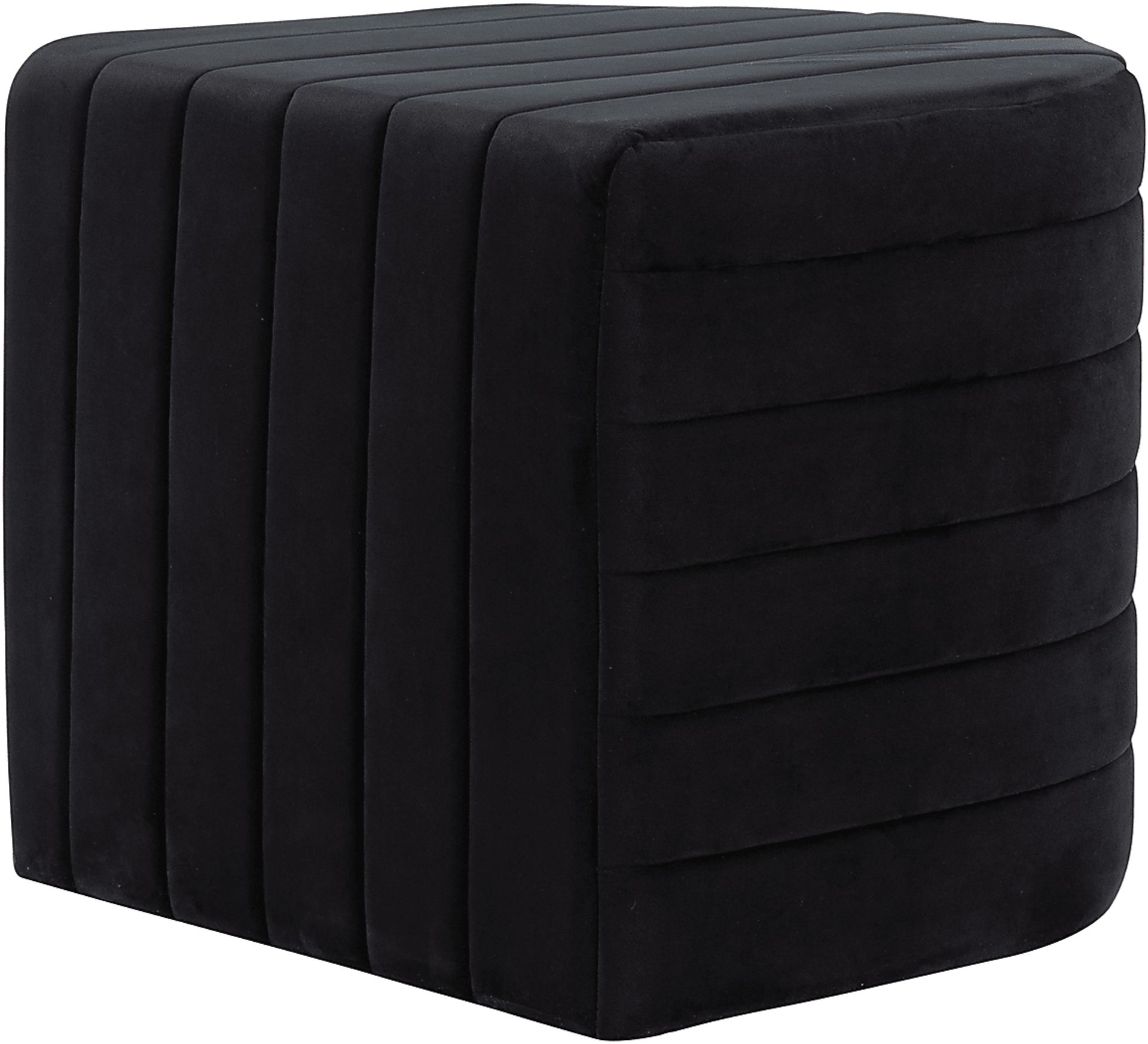 Sunhillow Black Ottoman - Image 3
