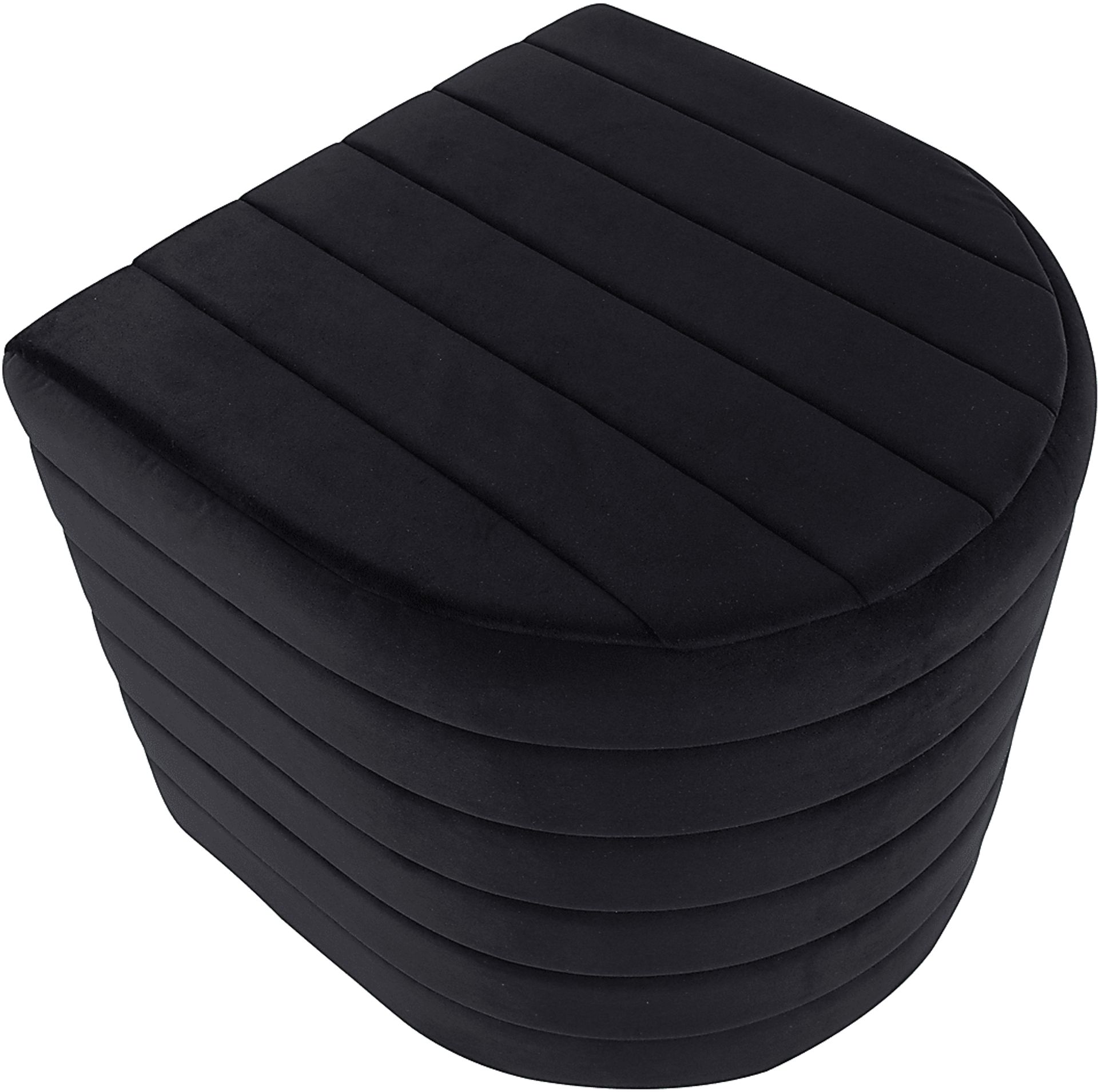Sunhillow Black Ottoman - Image 6