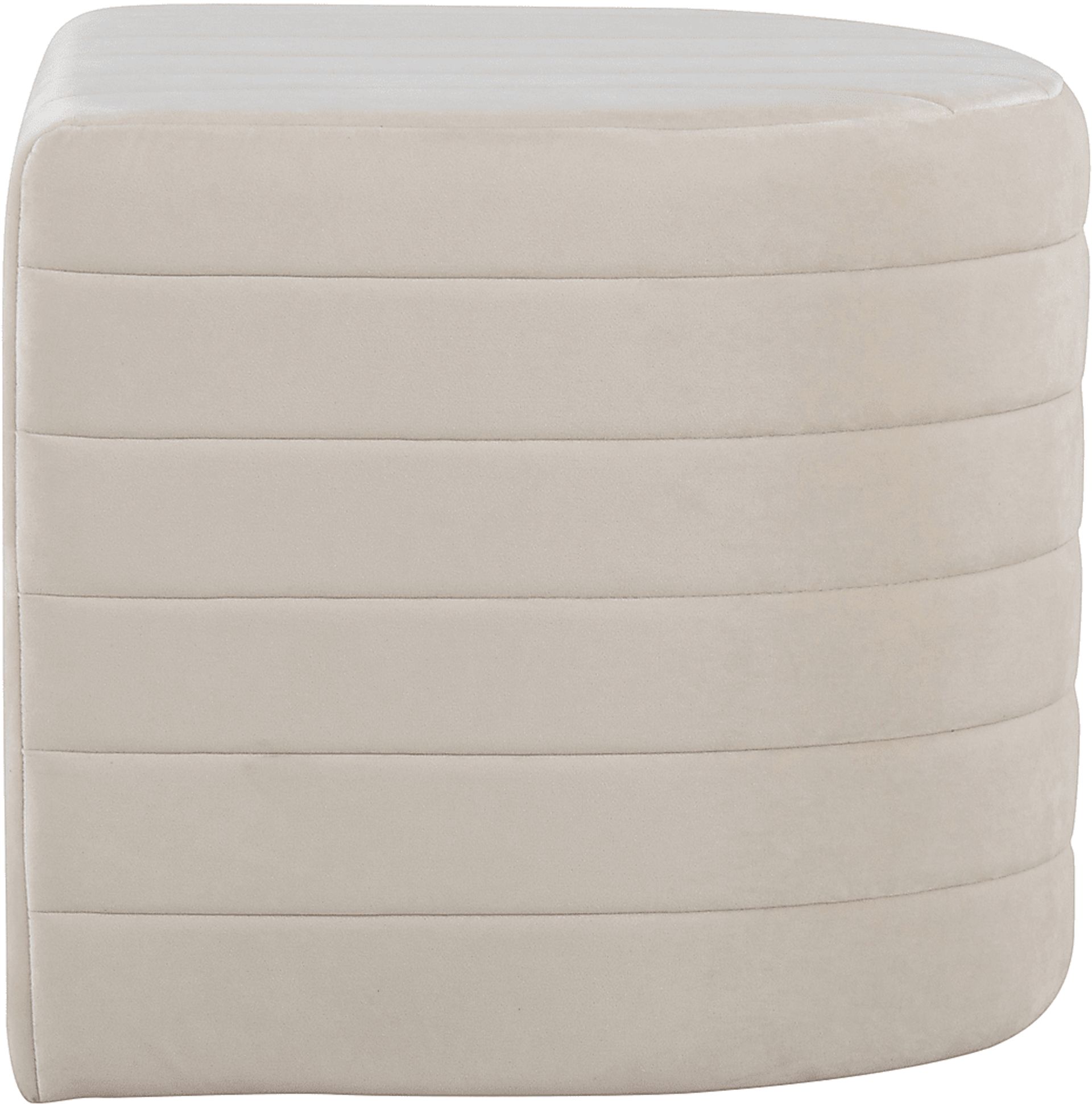Sunhillow Cream Ottoman - Image 2
