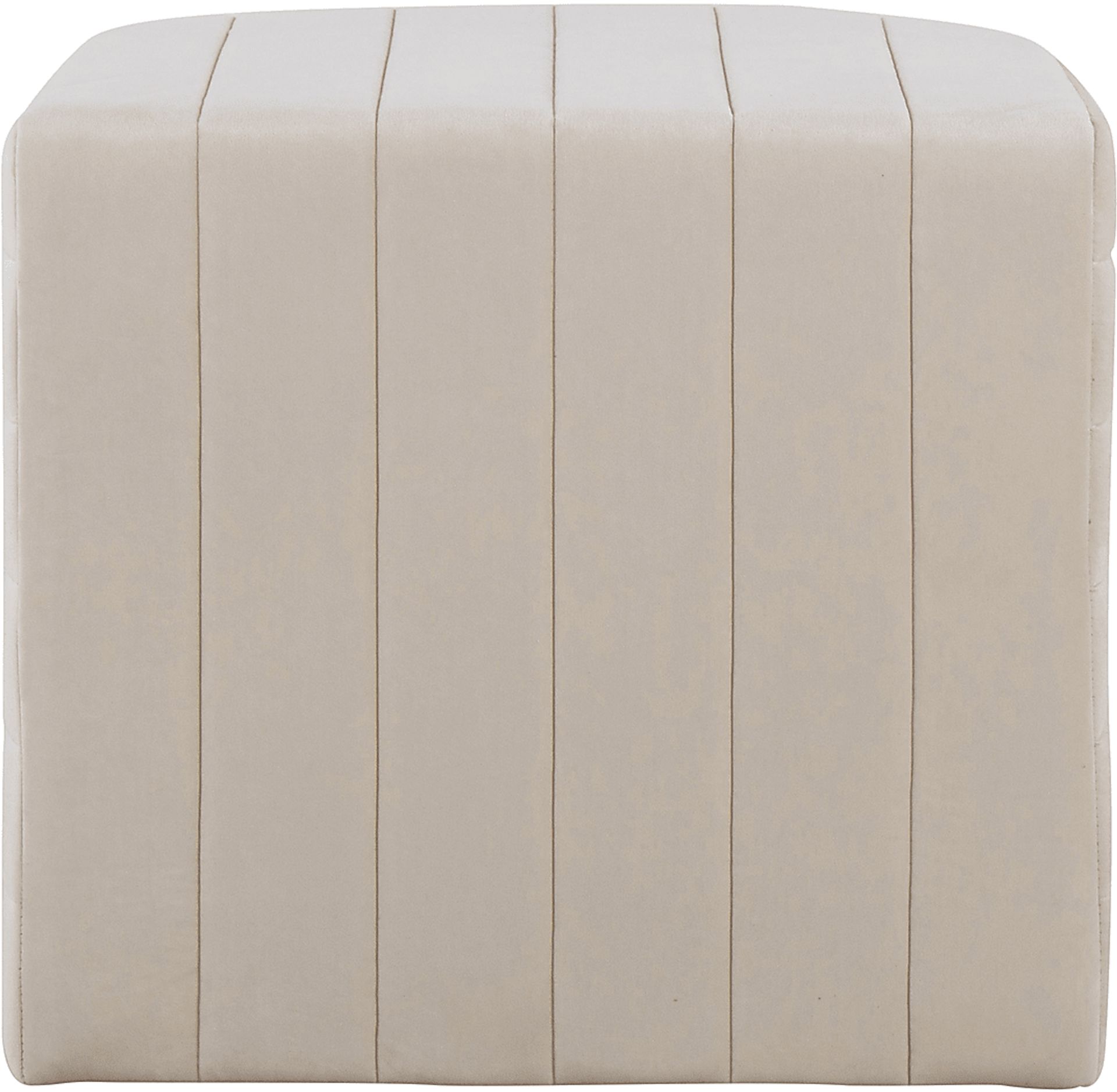 Sunhillow Cream Ottoman - Image 4