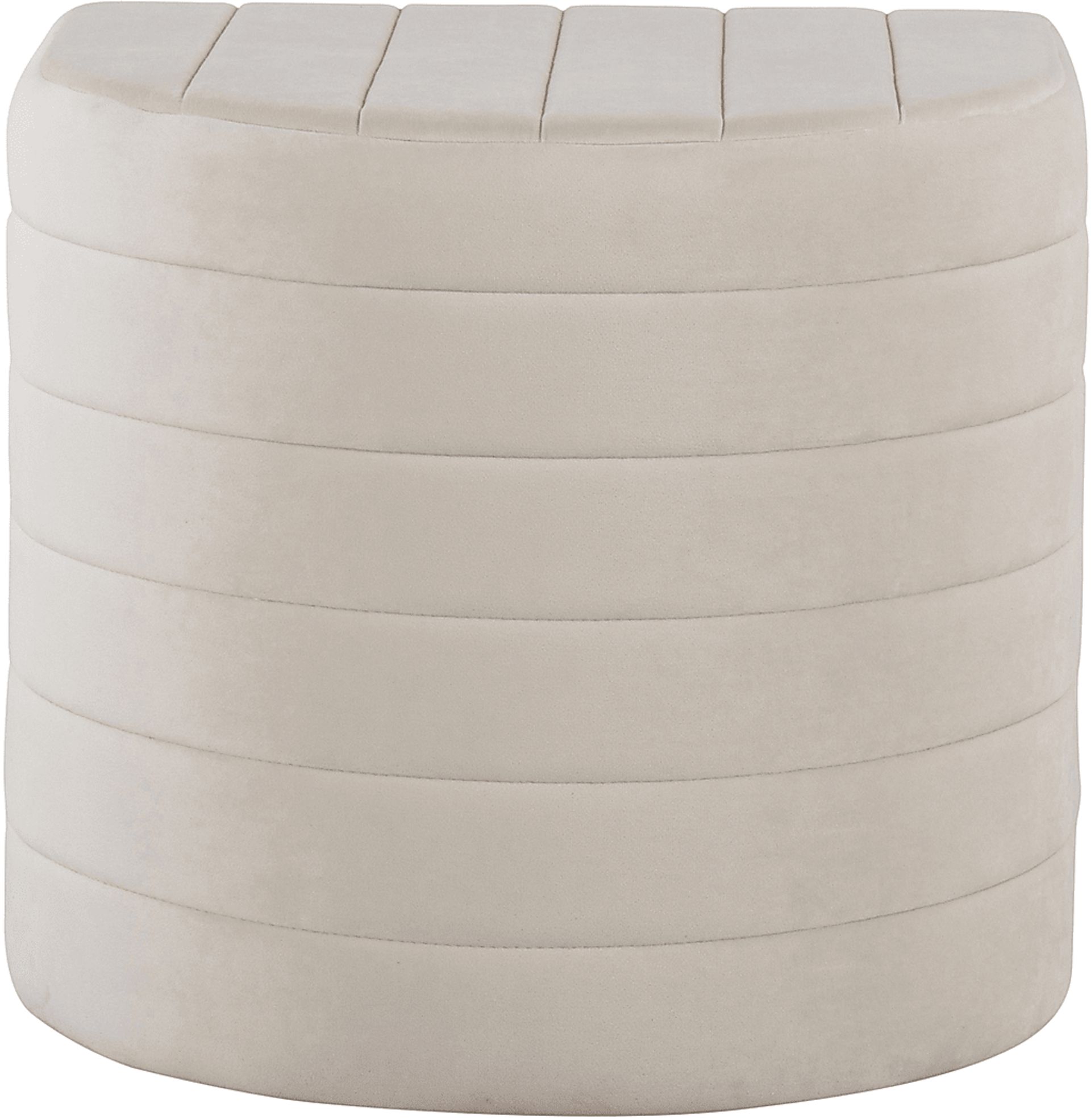 Sunhillow Cream Ottoman - Image 5
