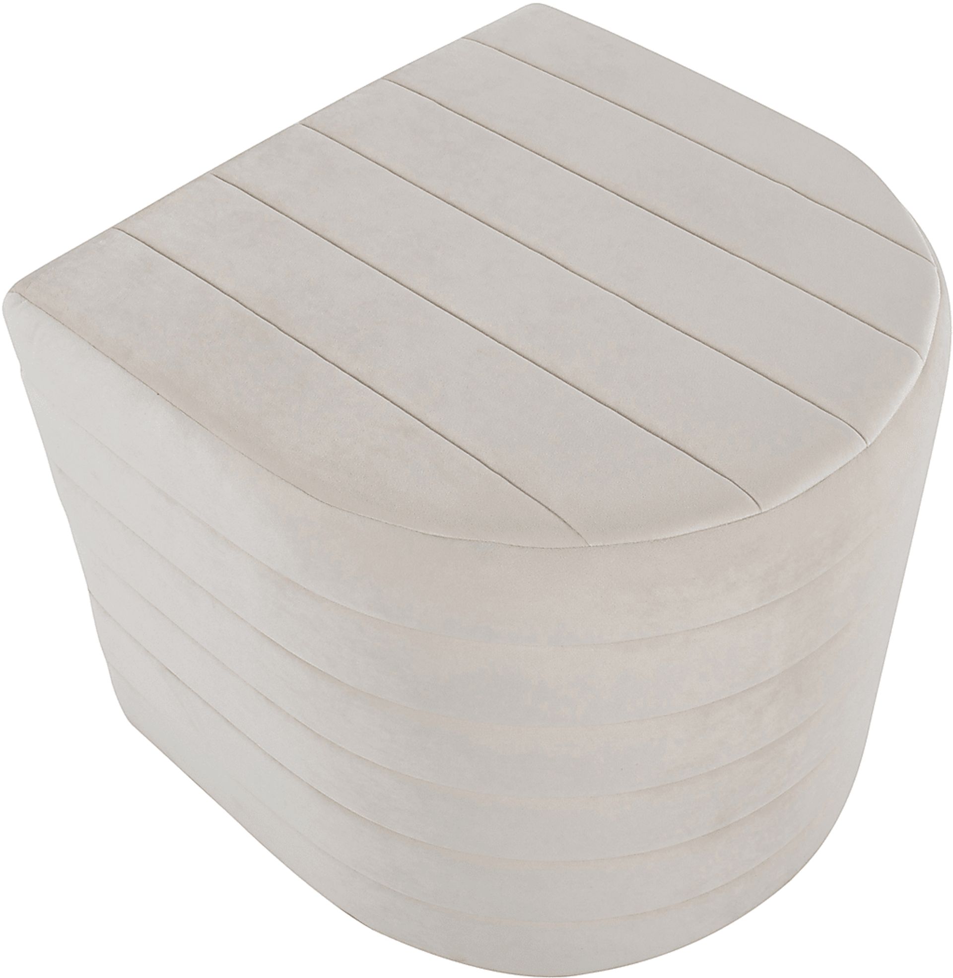 Sunhillow Cream Ottoman - Image 6