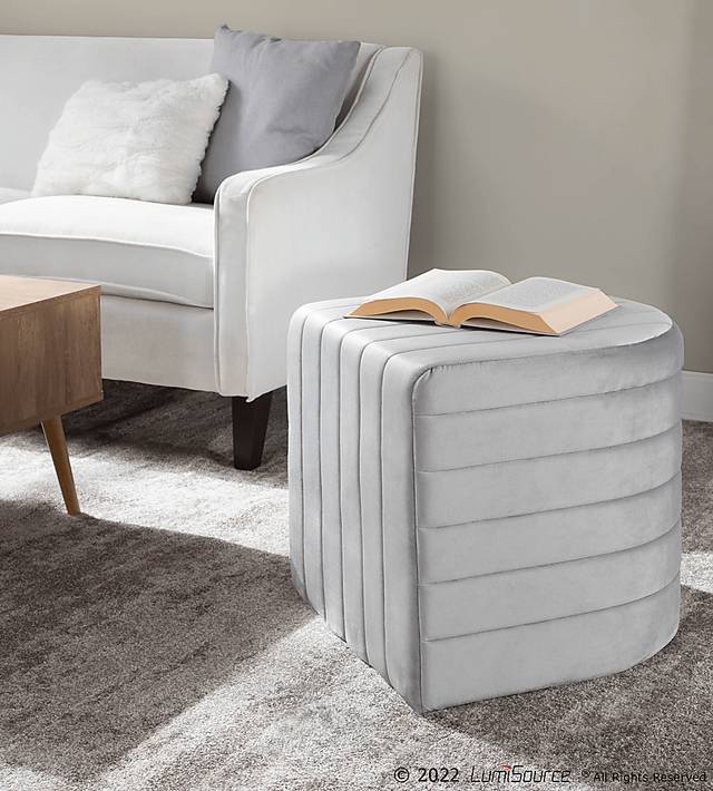 Sunhillow Silver Ottoman - Thumbnail - Image 7