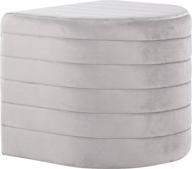 Sunhillow Silver Ottoman - Thumbnail - Image 1