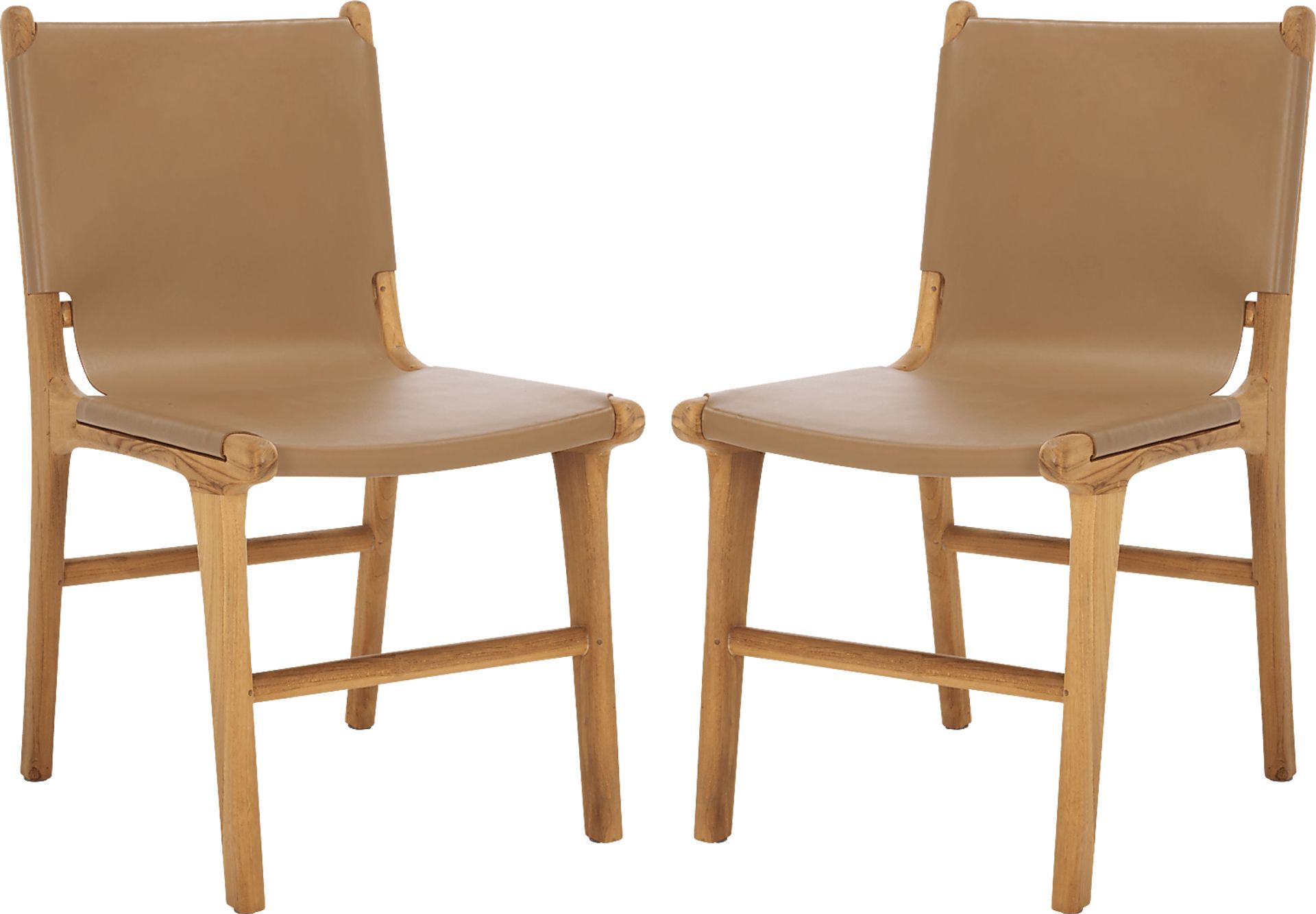 Sunlants Natural Side Chairs, Set of 2 - Image 1