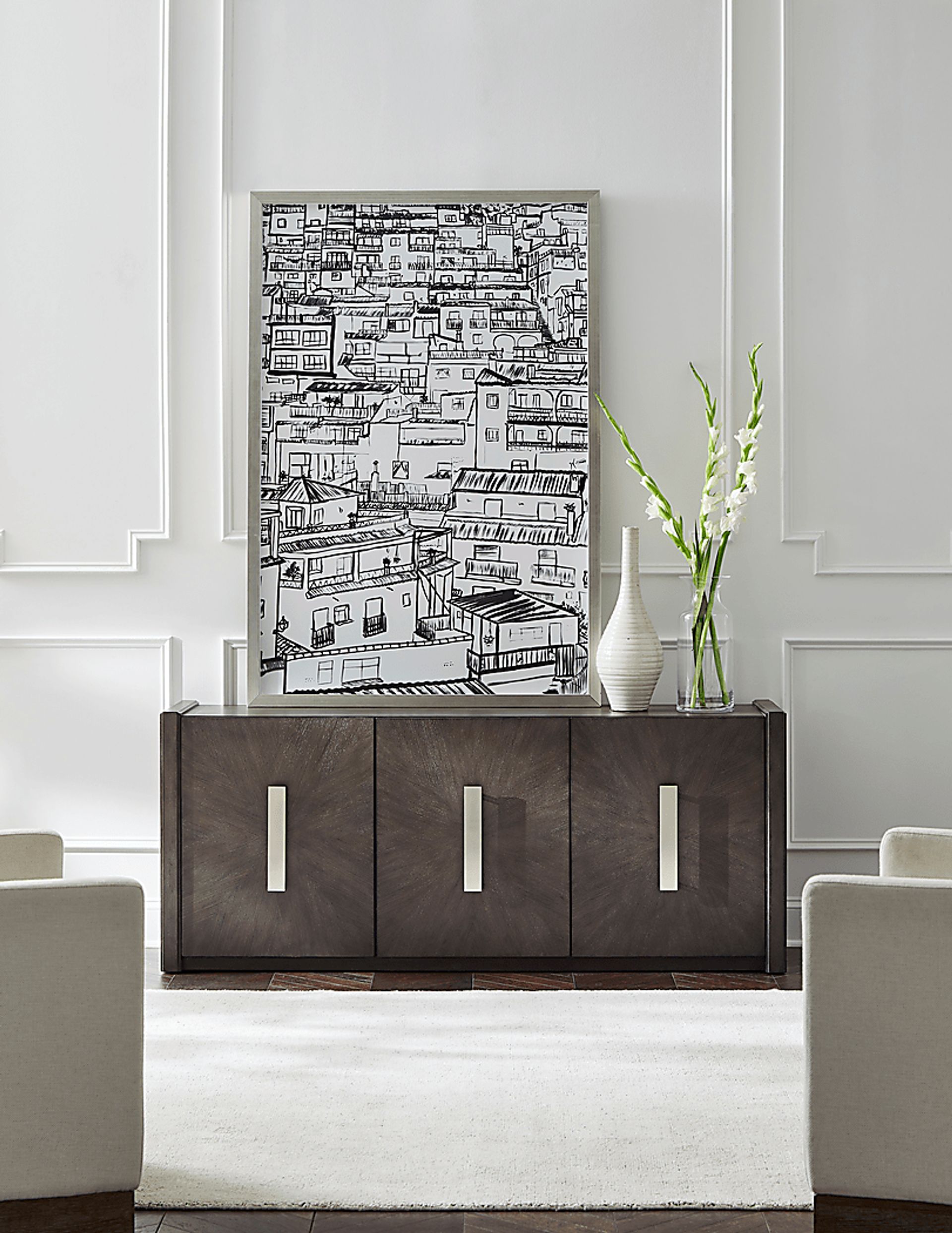 Sunmart Gray Sideboard - Image 2