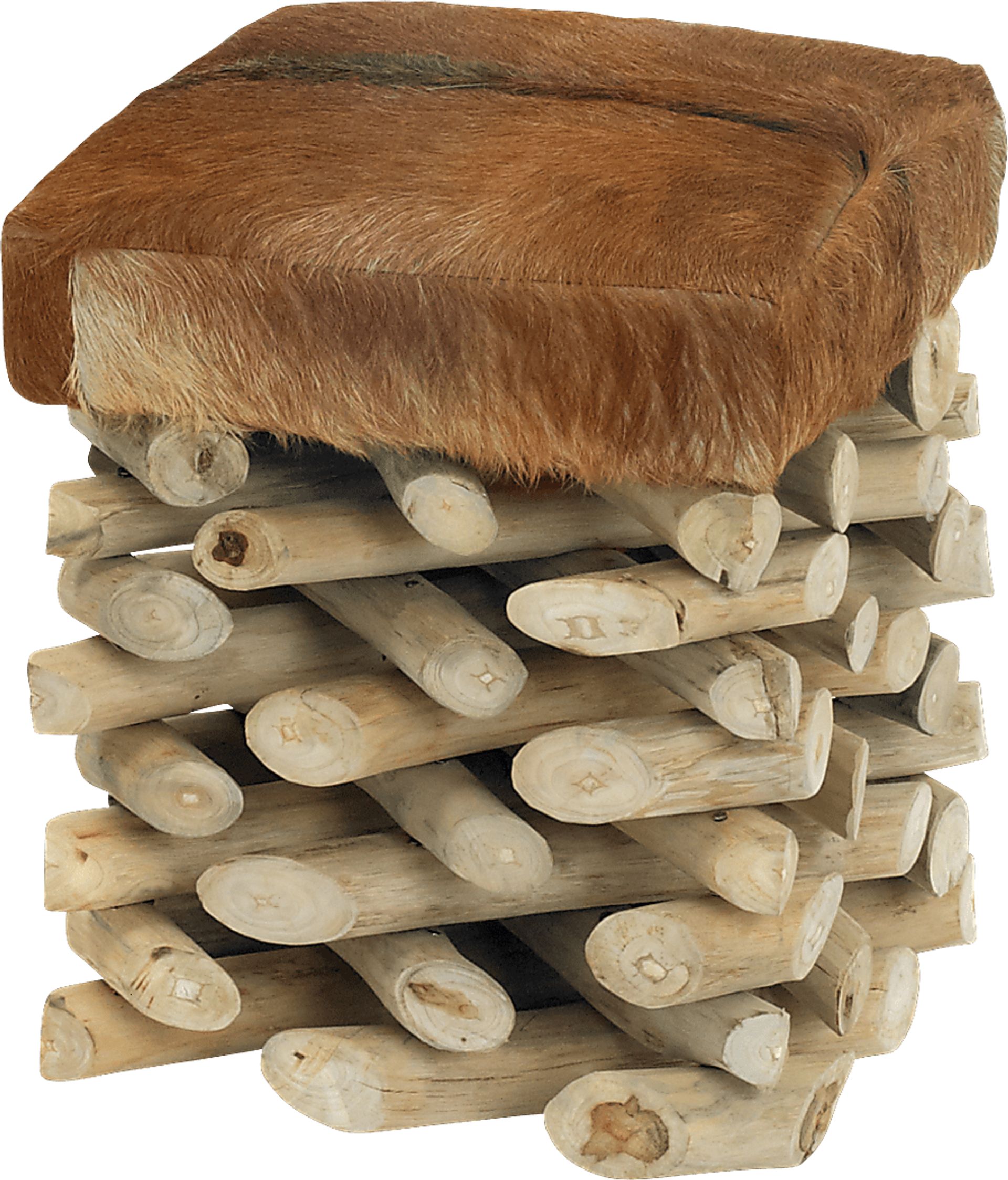 Sunningdale Natural Ottoman - Image 1
