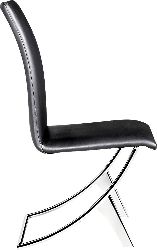 Sunniva Black Side Chair, Set of 2 - Thumbnail - Image 2