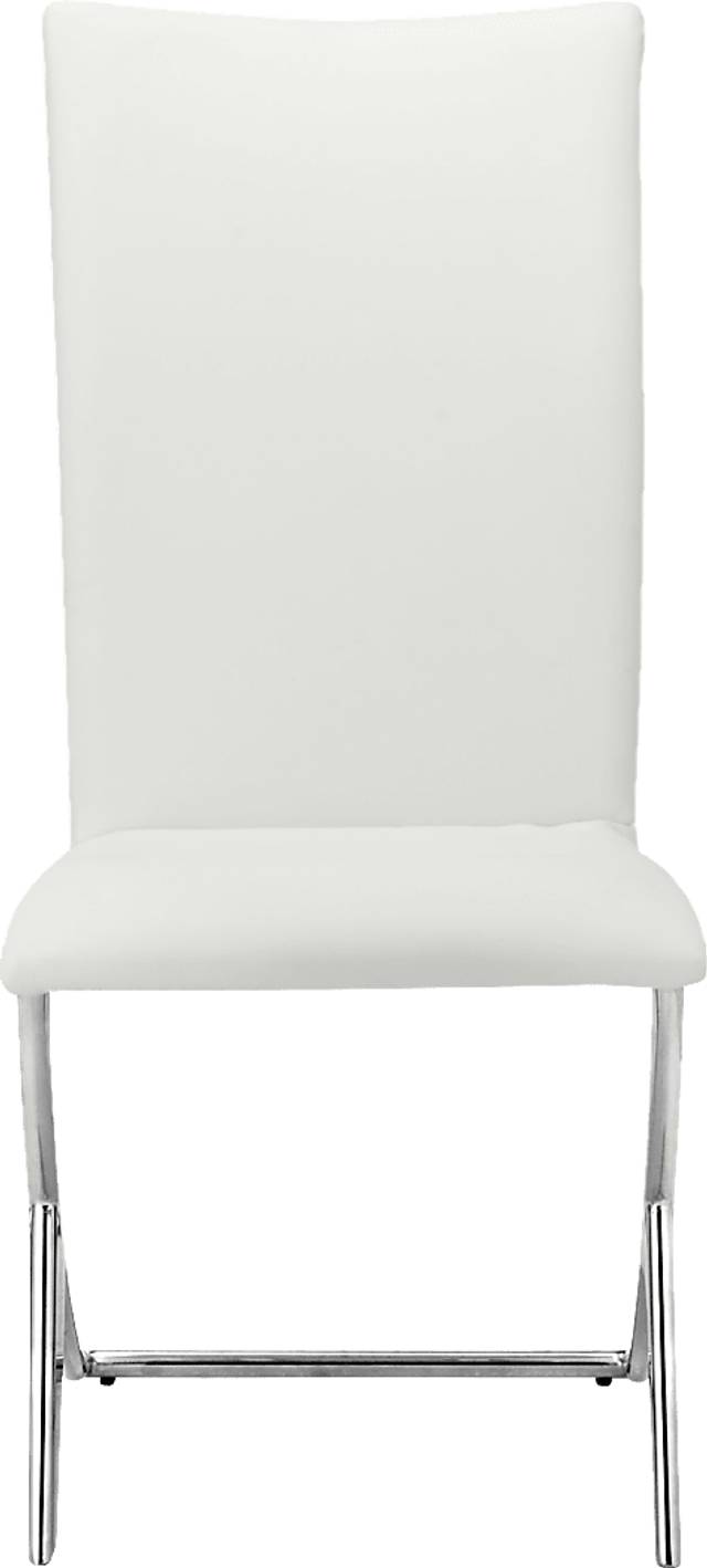 Sunniva White Side Chair, Set of 2 - Thumbnail - Image 2