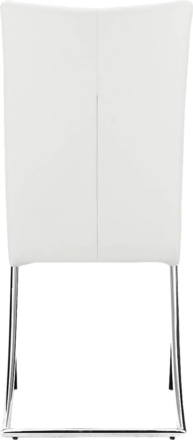 Sunniva White Side Chair, Set of 2 - Thumbnail - Image 4