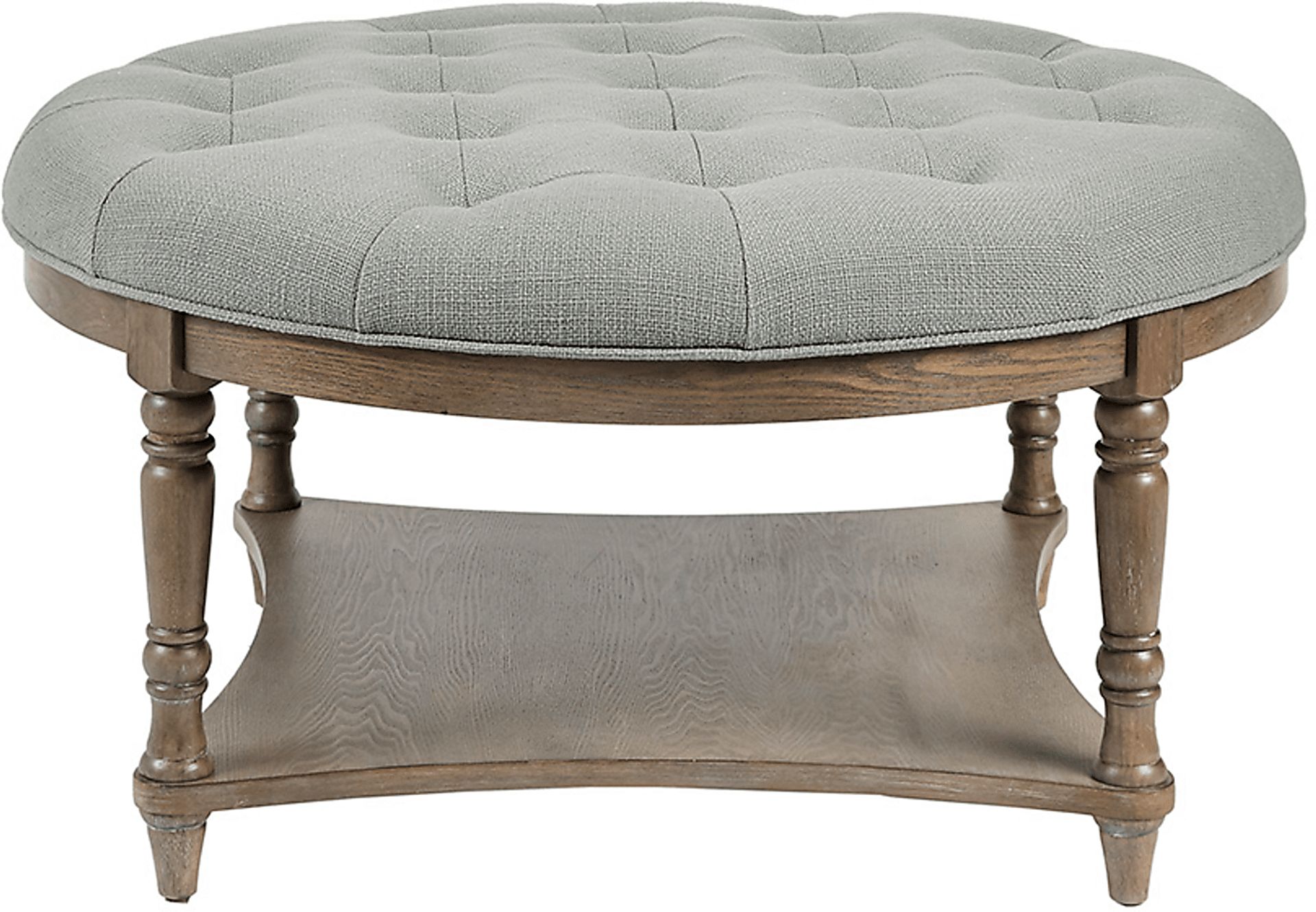Sunnycove Gray Ottoman - Image 2