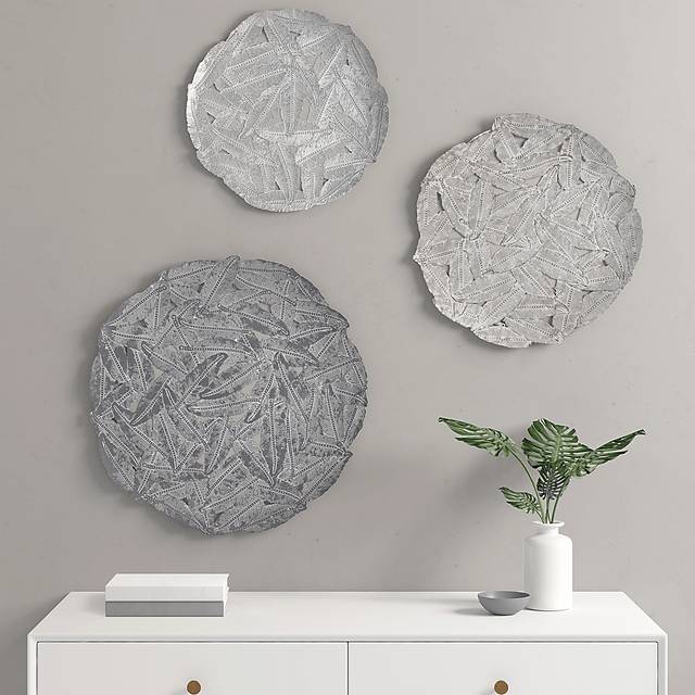 Sunnyroute Gray Wall Decor, Set of 3 - Thumbnail - Image 3