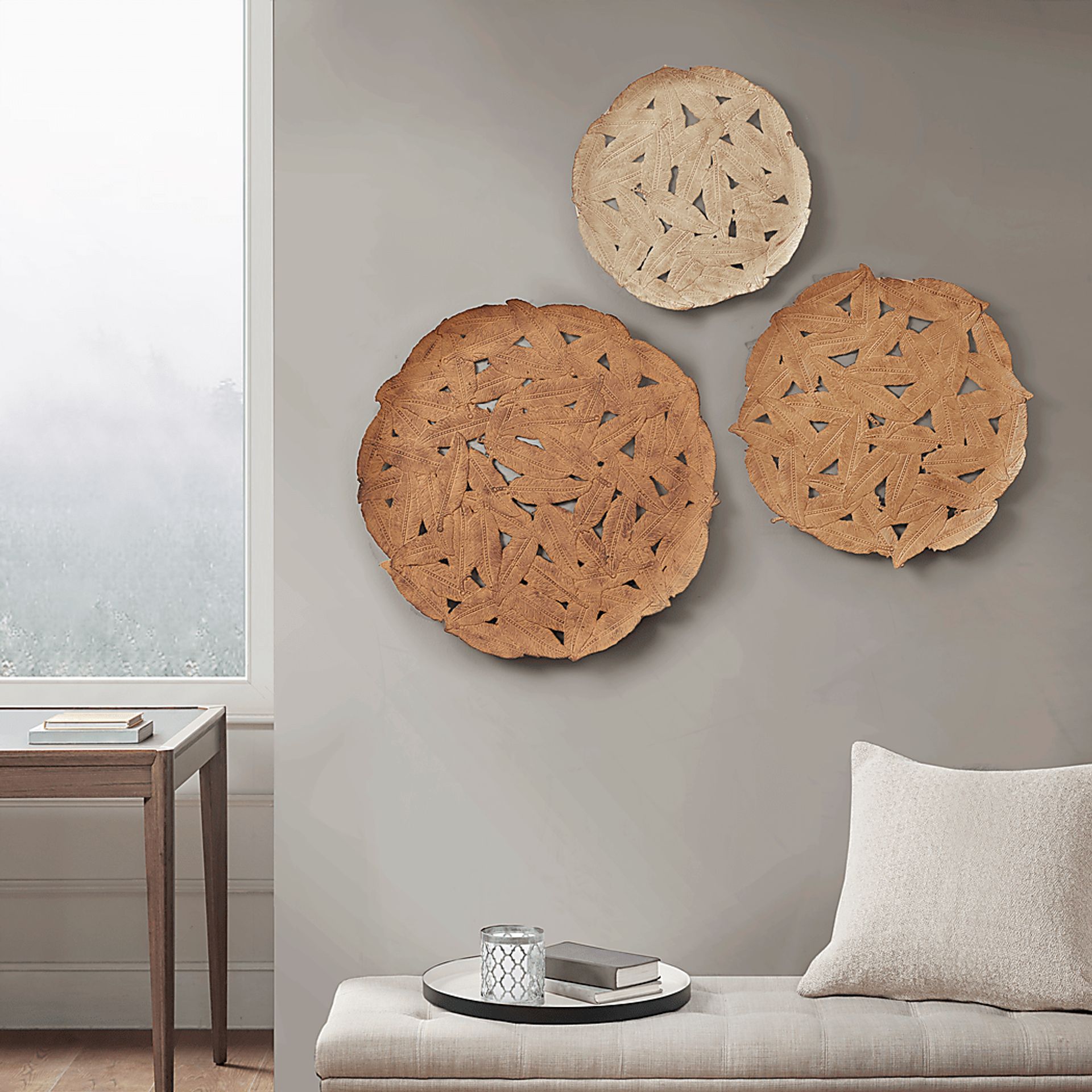 Sunnyroute Red Wall Decor, Set of 3 - Image 2