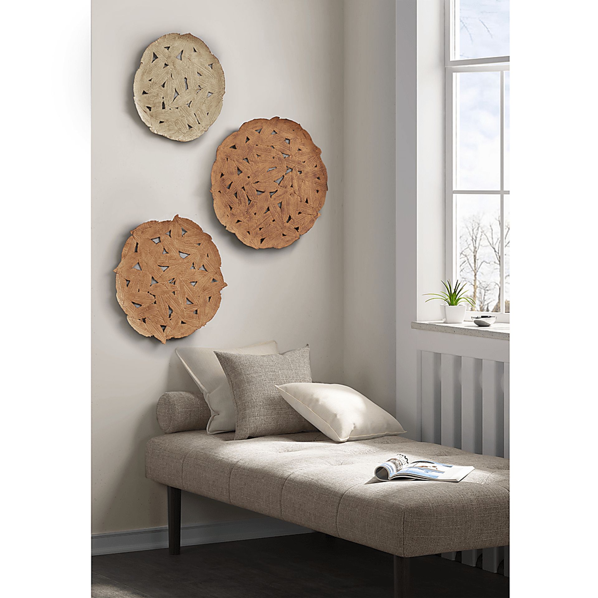 Sunnyroute Red Wall Decor, Set of 3 - Image 4